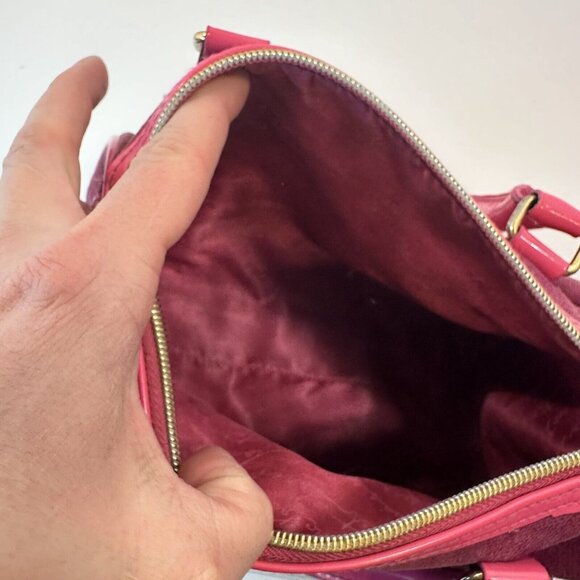 Victoria's Secret Hot Pink Handbag Valure Y2K - Picture 10 of 10